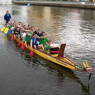 Sukces kamie�skiej za�ogi podczas wy�cig�w Smoczych �odzi