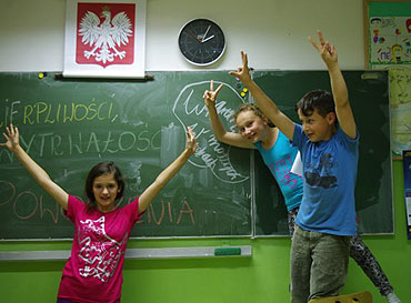 Nocny Maraton Matematyczny w Szkole Podstawowej w Jarszewie