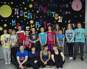 Nocny Maraton Matematyczny w Szkole Podstawowej w Jarszewie