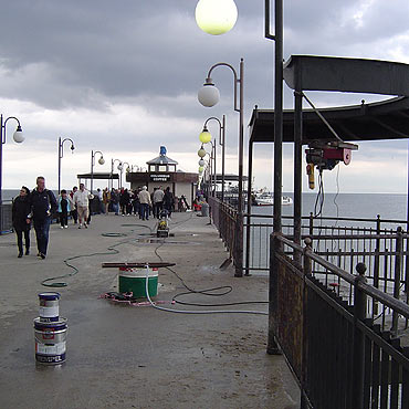 Mi�dzyzdroje: Remont mola potrwa oko�o miesi�c