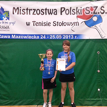 UKS Chrobry Międzyzdroje: Wspaniały sukces Weroniki Zygan i Agaty Konickiej