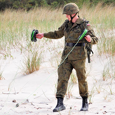 Saperzy z Dziwnowa na szkoleniu w Ustce