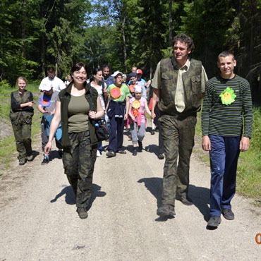 I Rajd Pieszych w Nadle�nictwie Rokita