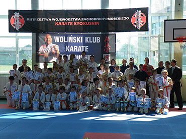 Mistrzostwa Wojew�dztwa Zachodniopomorskiego  o Puchar Burmistrza Wolina w Karate Kyokushin