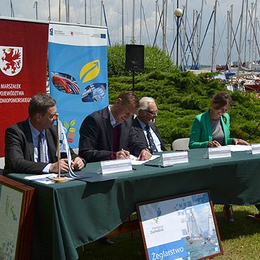 Marina Kamień Pomorski podpisała umowę o dofinansowanie