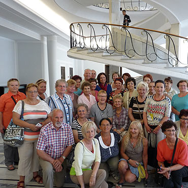 Wycieczka  zorganizowana przez  Uniwersytetu Trzeciego Wieku w Golczewie   