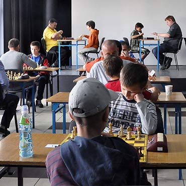 30 szachist�w zmaga�o si� podczas Turnieju Szachowego  Grand Prix Wybrze�a