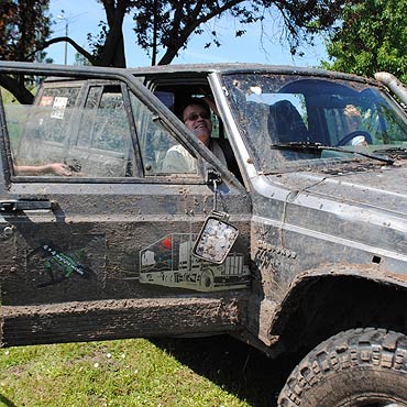 Wolin: Mi�o�nicy aut terenowych go�cili u uczestnik�w WTZ