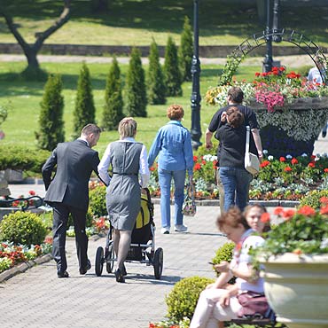 Oaza kwiat�w w Kamieniu Pomorskim