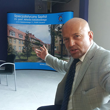 Dyrektor szpitala w Kamieniu Pomorskim spotka� si� z ministrem Ar�ukowiczem