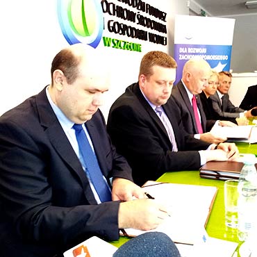 Umowa na przebudow� i modernizacj� oczyszczalni w Mokrawicy podpisana