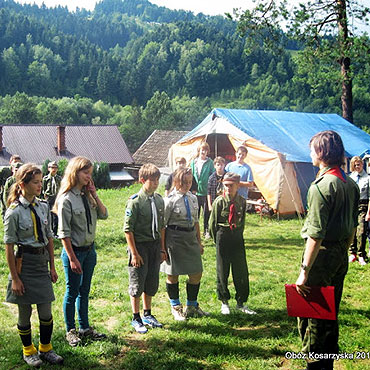 Zuchowa i Harcerska Akcja Letnia w Kosarzyskach