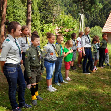 Zuchowa i Harcerska Akcja Letnia w Kosarzyskach