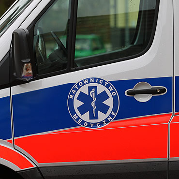 Wypadek na budowie gazoci�gu. Ranne dwie osoby