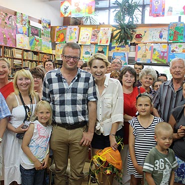 Mi�dzyzdroje: Marcin Meller z �on� opowiadali o wyprawach do Gruzji