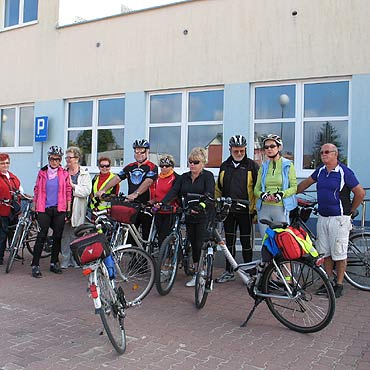 II etap Rajdu Rowerowego „Pi�kno Natury Ziemi Kamie�skiej” 