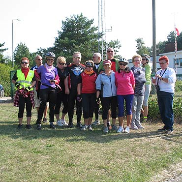 II etap Rajdu Rowerowego „Pi�kno Natury Ziemi Kamie�skiej” 