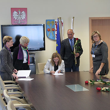 Uroczyste wręczenie aktów nadania stopnia awansu zawodowego nauczycielom powiatowych placówek oświatowych