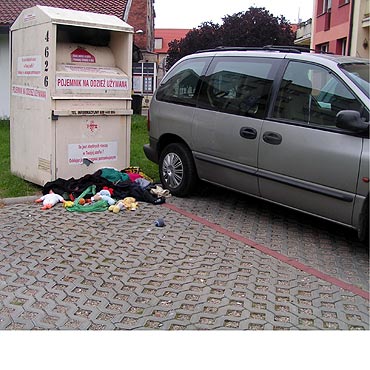 Jest brudno, mieszkacy sami sobie winni