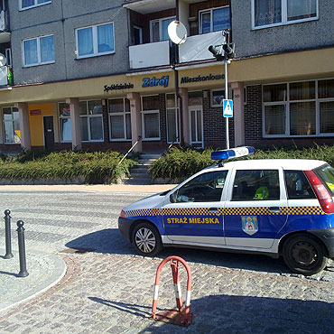 Jak Stra Miejska parkuje w Kamieniu Pomorskim?