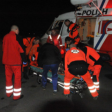 Akcja ratownicza na Ba�tyku