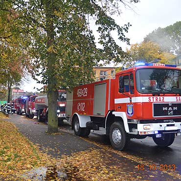 Pożar i ewakuacja w szpitalu. To tylko ćwiczenia