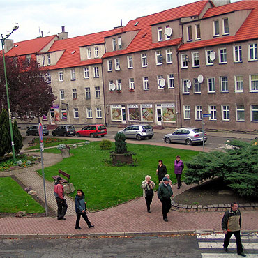 Dźwięk syren alarmowych w mieście