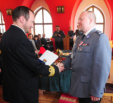 Po�egnano komendanta Targo�skiego