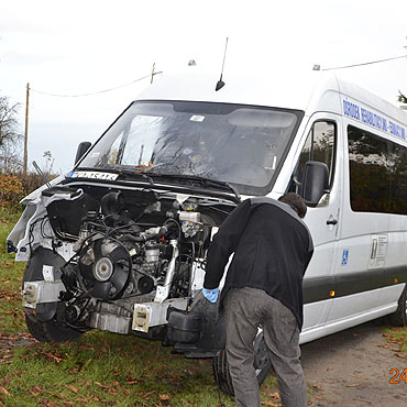 Okradziono niepełnosprawnych w Ostromicach!!!