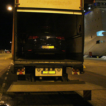 Kradzione auta były w chłodni