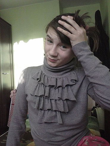 Zagin�a Klaudia Mucha lat 11