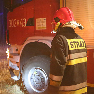 Zwarcie instalacji i zerwanie linii wysokiego napi�cia