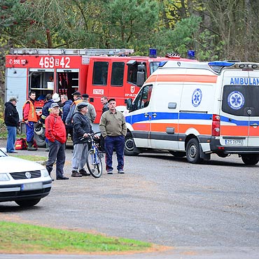 Wędkarz wypadł z łódki na jeziorze w Golczewie