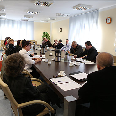Posiedzenie komisji do spraw zbudowania strategii o�wiatowej na lata 2013-2020 w Kamieniu Pomorskim
