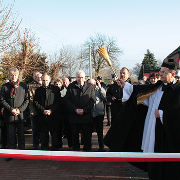 Otwarcie dr�g we Wrzosowie