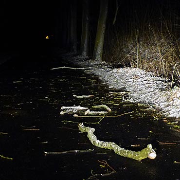 Orkan szaleje w powiecie kamie�skim