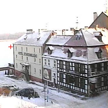 Zobacz zaśnieżony Wolin i Kamień Pomorski w kamerach on-line