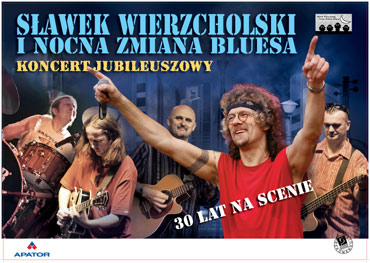 Koncert S�awka Wierzcholskiego i Nocnej Zmiany Bluesa w Kamieniu Pomorskim