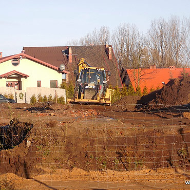 Trwają prace na terenie dawnego targowiska w Kamieniu Pomorskim