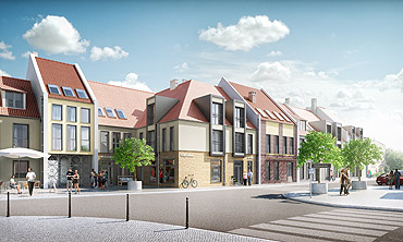 Trwają prace na terenie dawnego targowiska w Kamieniu Pomorskim