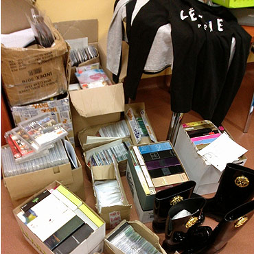 W Szczecinie znaleziono podróbki warte 71 tysięcy!