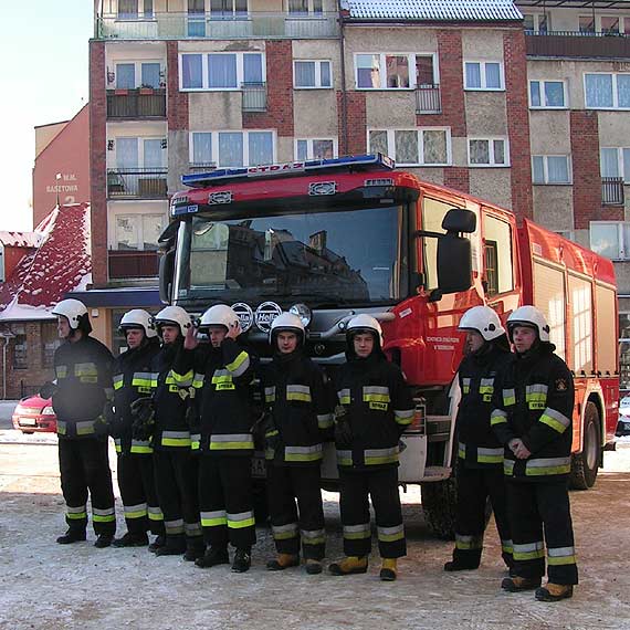 Nowa Scania dla OSP w Trzebieszewie