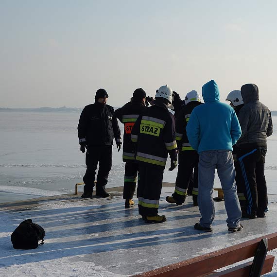 L�d nie wytrzyma�. Zgin�� cz�owiek