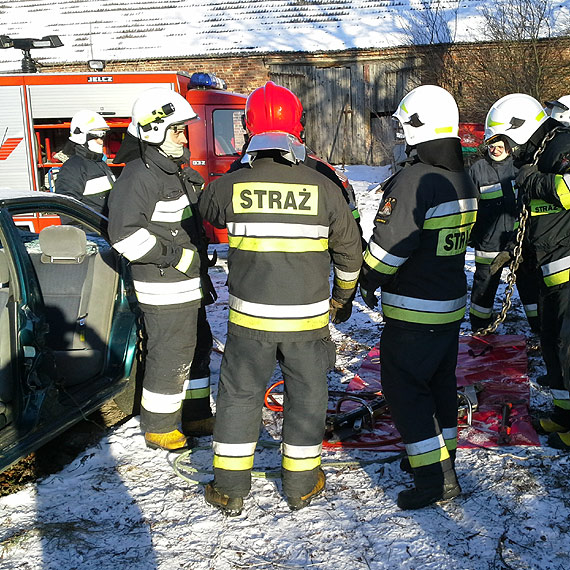 Stra�acy OSP powiatu kamie�skiego wzi�li udzia� w szkoleniu