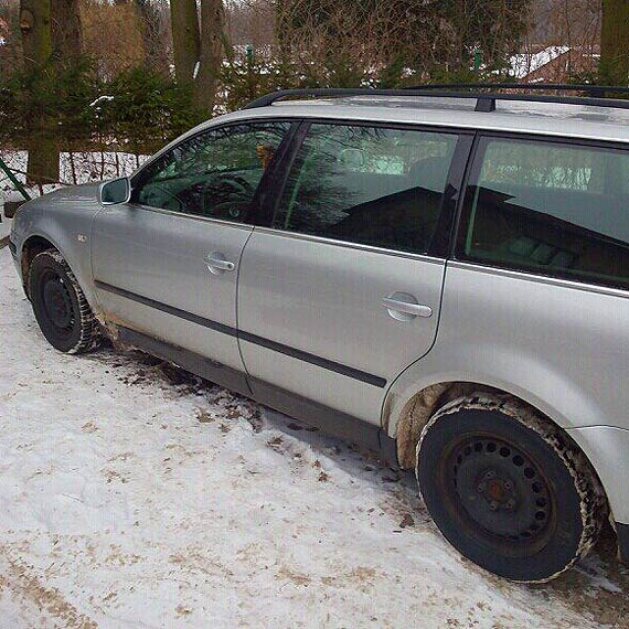 Zuchwała kradzież z prywatnej posesji!