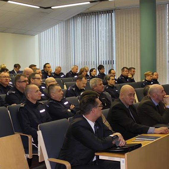 Odprawa roczna garnizonu zachodniopomorskiej policji