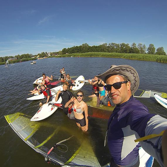 Spotkanie z nowym trenerem Jacht Klubu Kamień Pomorski