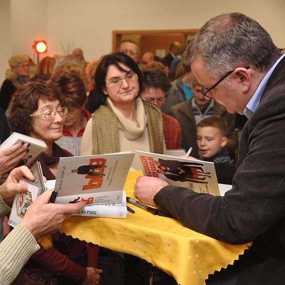 Spotkanie z Arturem Andrusem w Kamieniu Pomorskim