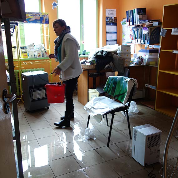 Zala�o sklep medyczny na terenie szpitala