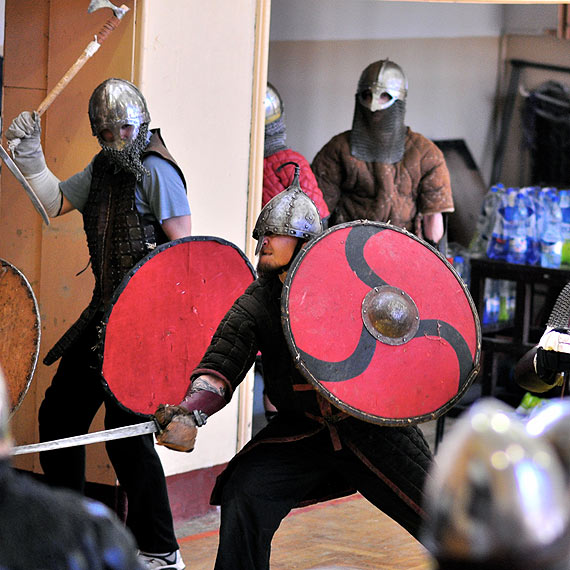 Trening Armii Jomsborga w Szczecinie